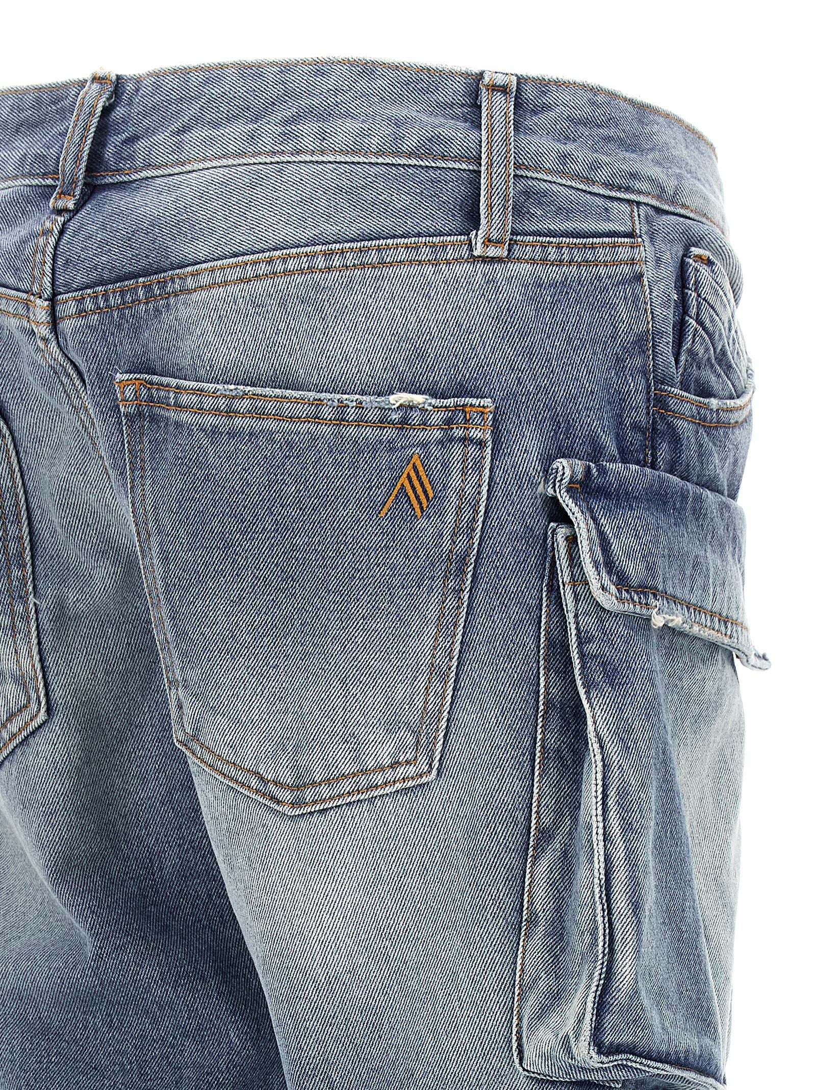 The Attico Essie Jeans Light blue