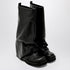 The Attico Combat Robin black leather ankle boots black