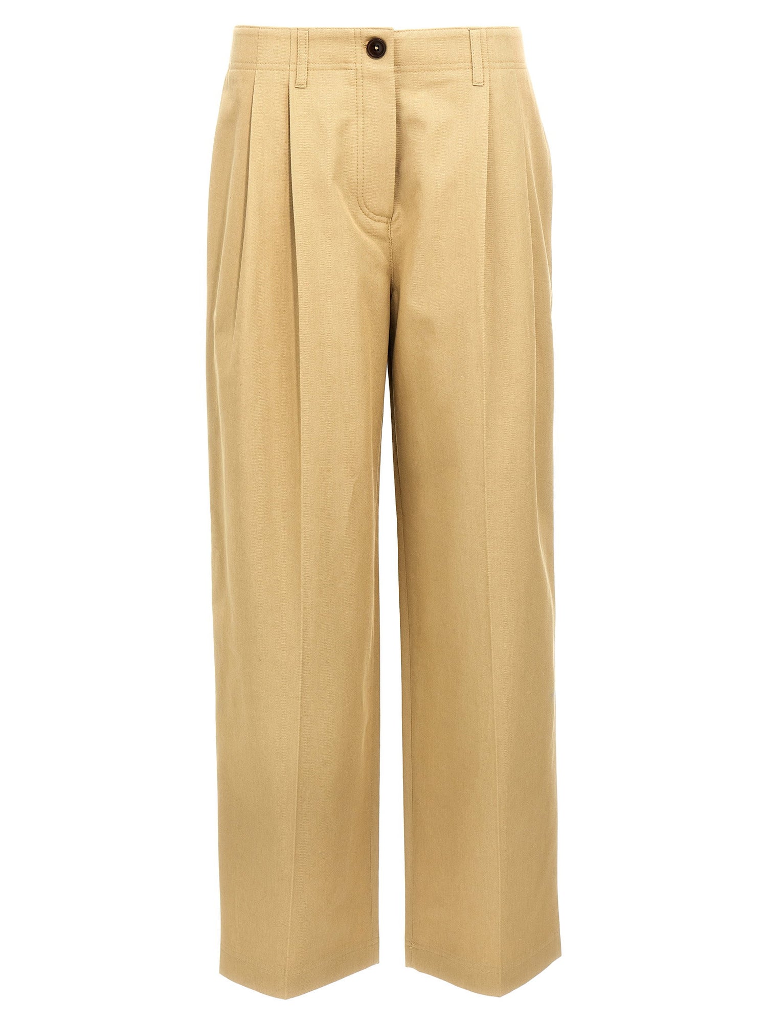 Toteme Relaxed Chino Pants Beige