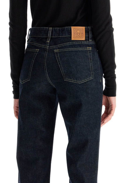 Low-waisted tapered Jeans