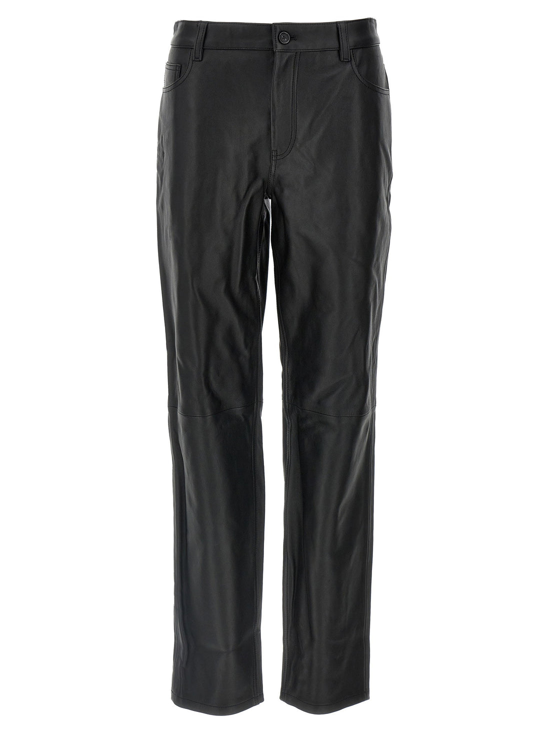 Toteme Leather Pants Black