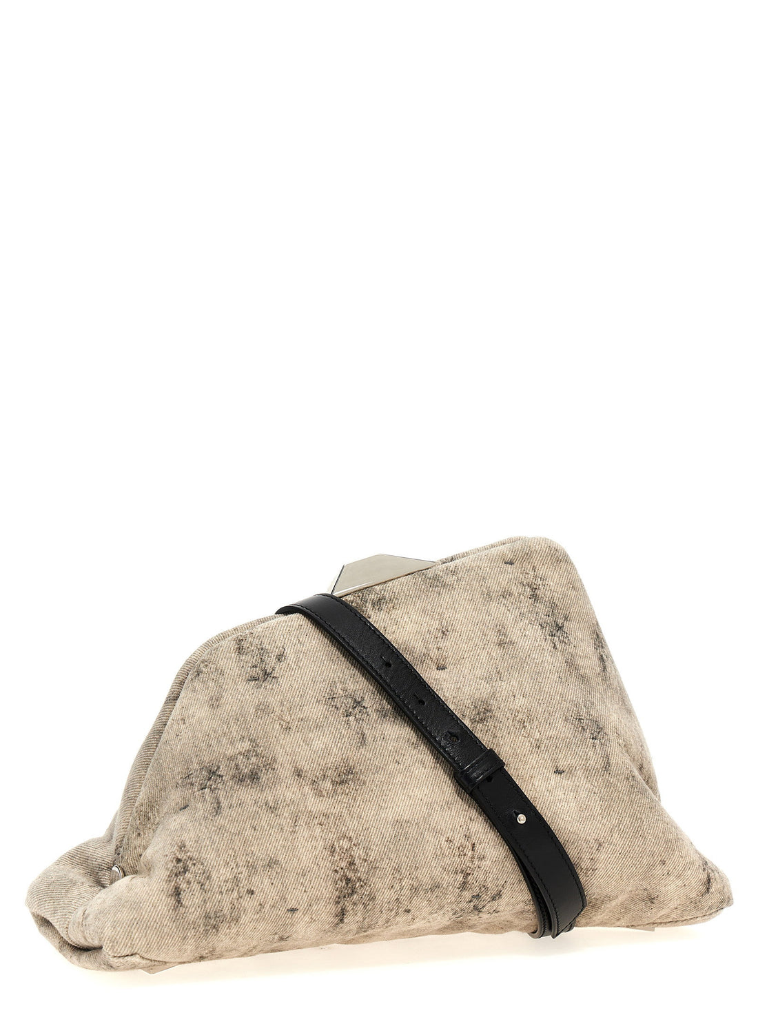 The Attico Day Off Clutch Gray