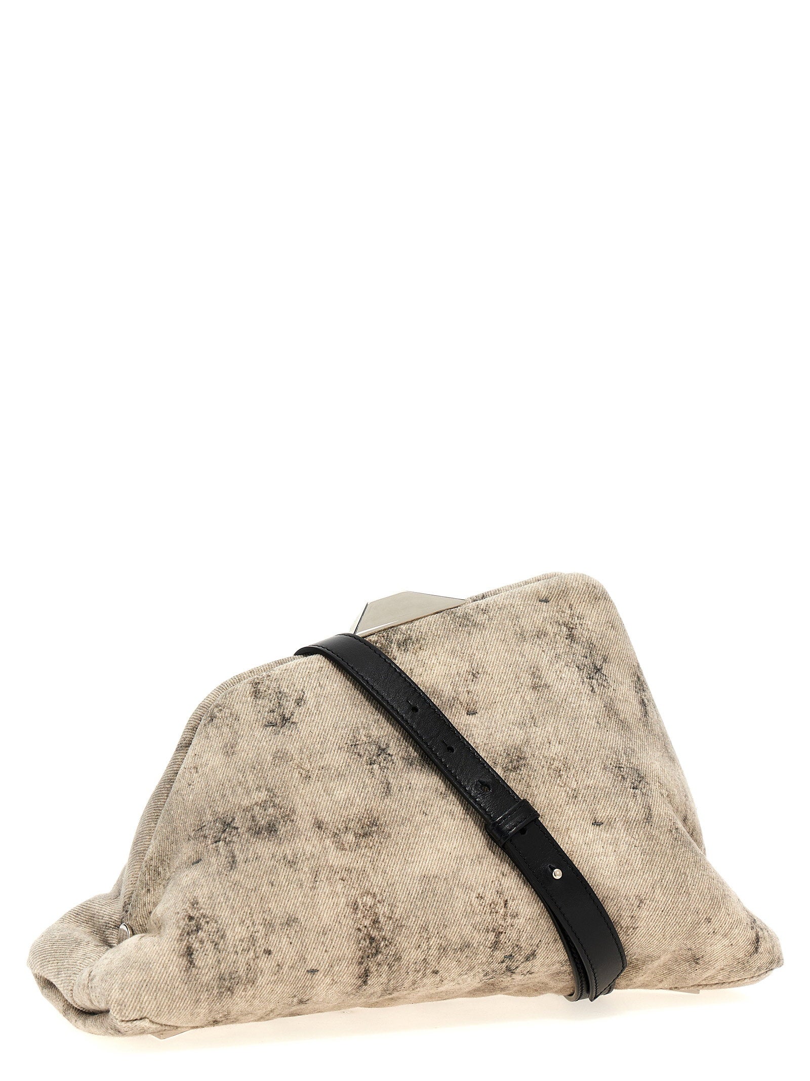The Attico Day Off Clutch Gray