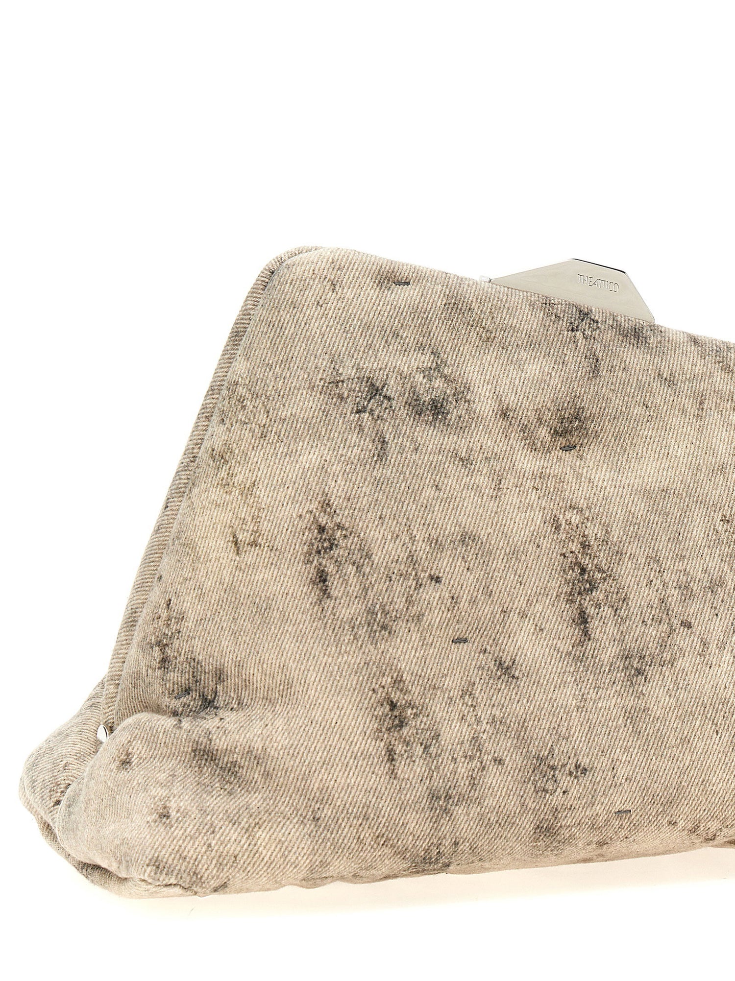The Attico Day Off Clutch Gray