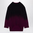 The Attico Oversized Degrade Wool & Cashmere-Blend Jumper Pink
