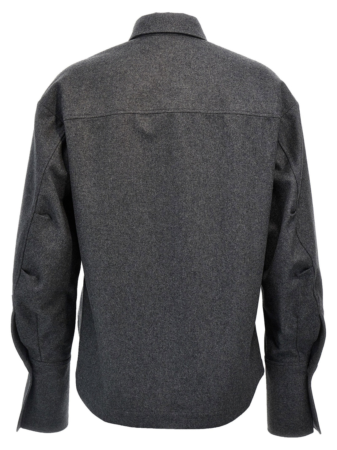 The Attico Eliza Shirt Gray