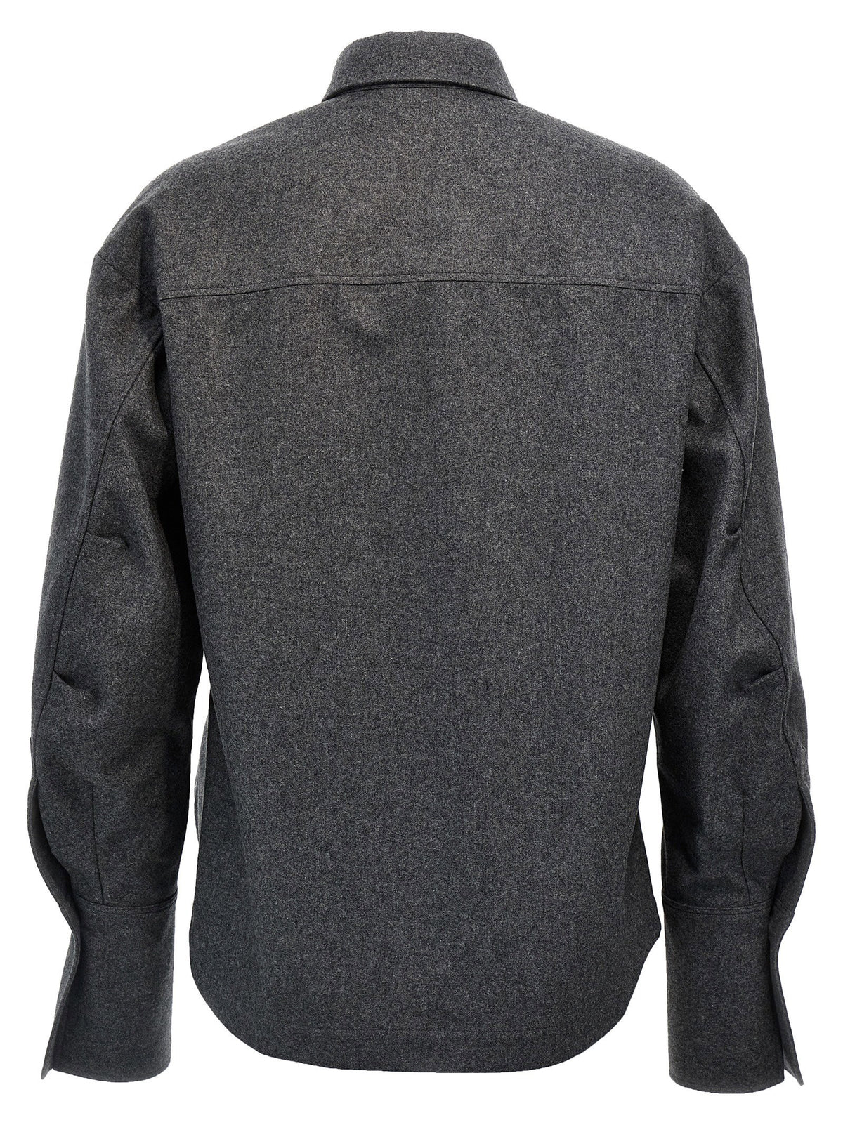 The Attico Eliza Shirt Gray