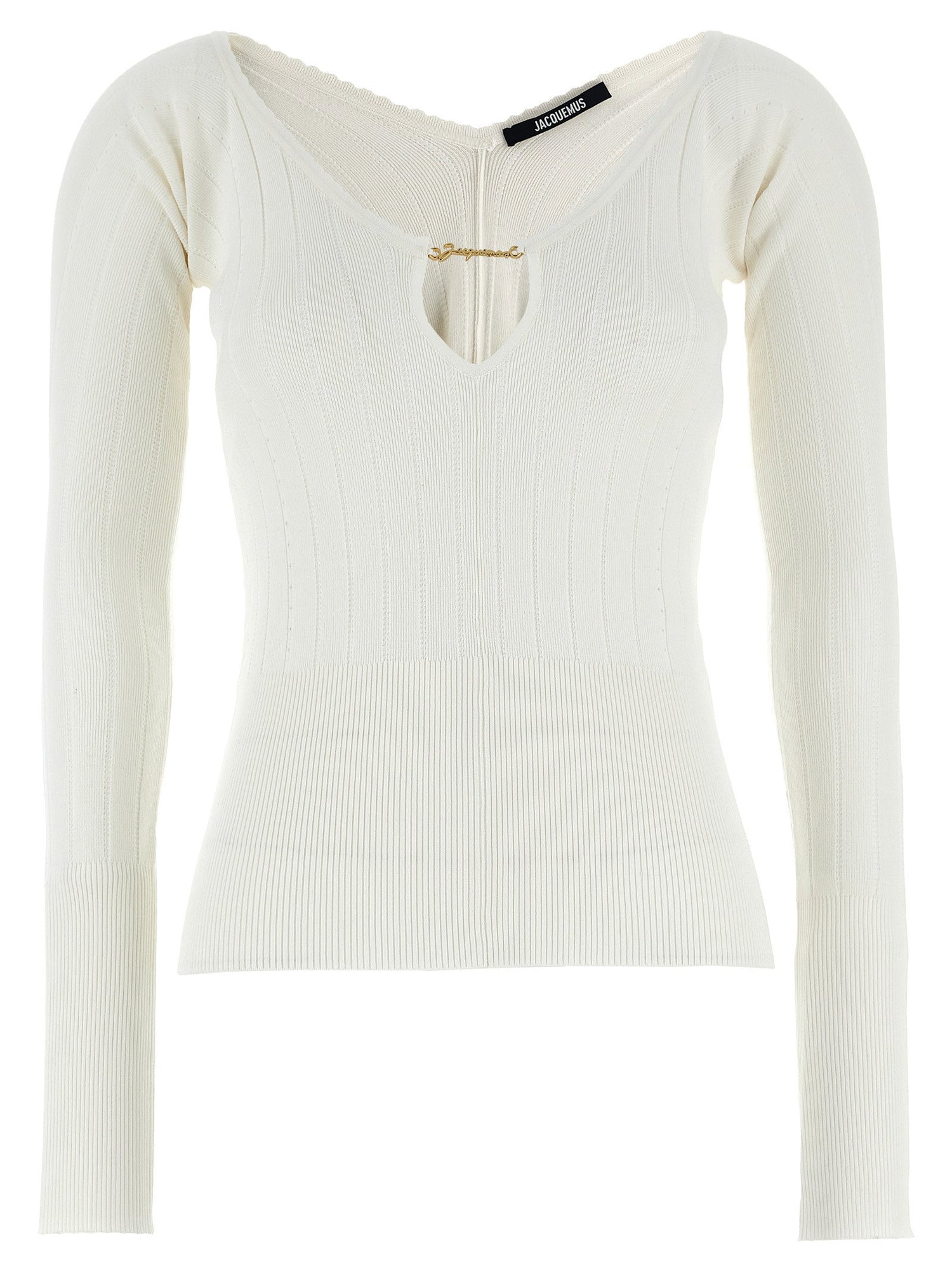 Jacquemus Le Haut Pralù Top White