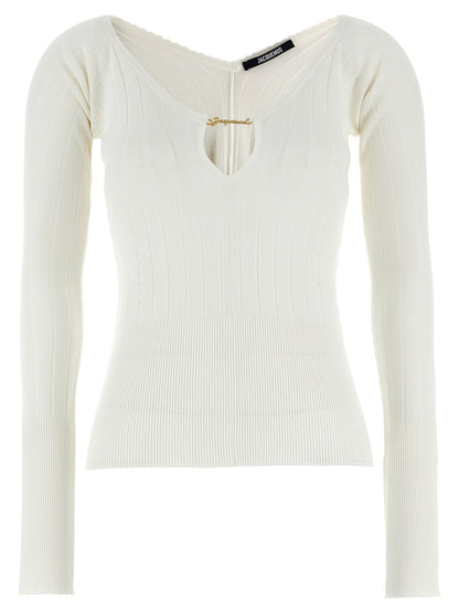 Jacquemus Le Haut Pralù Top White