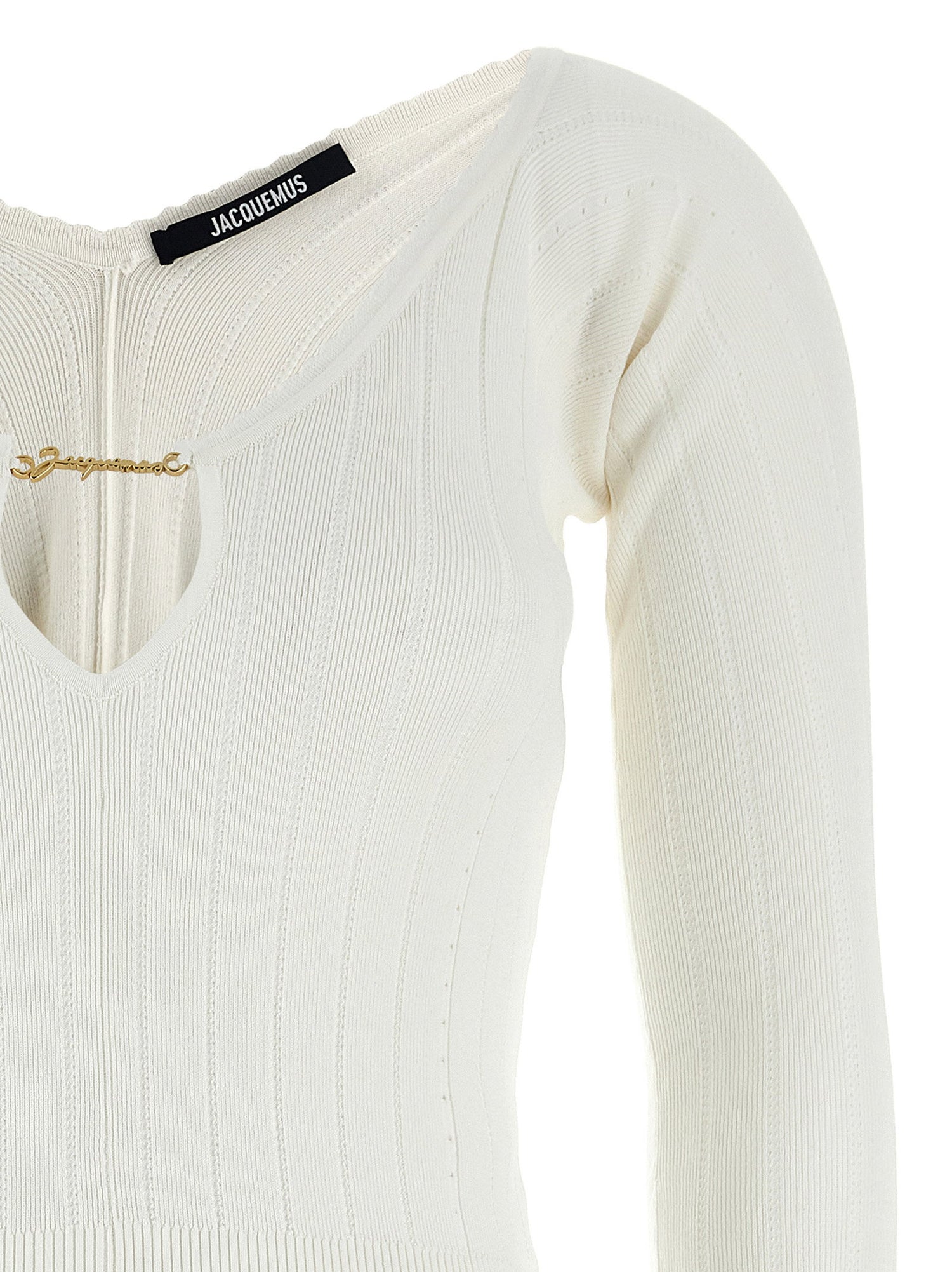 Jacquemus Le Haut Pralù Top White