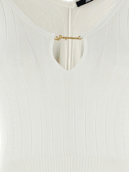 Jacquemus Le Haut Pralù Top White