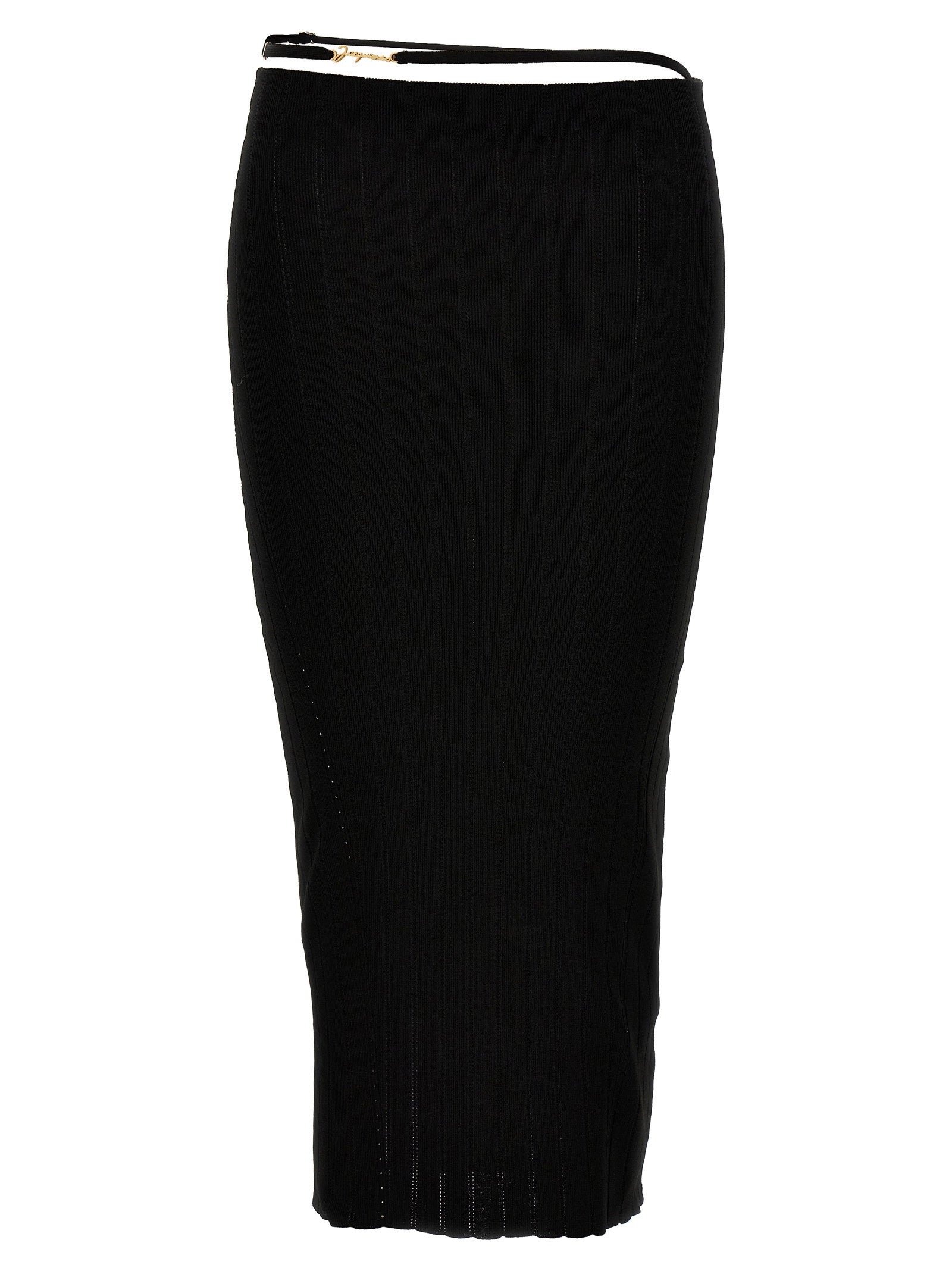 Jacquemus La Jupe Pralù Skirt Black