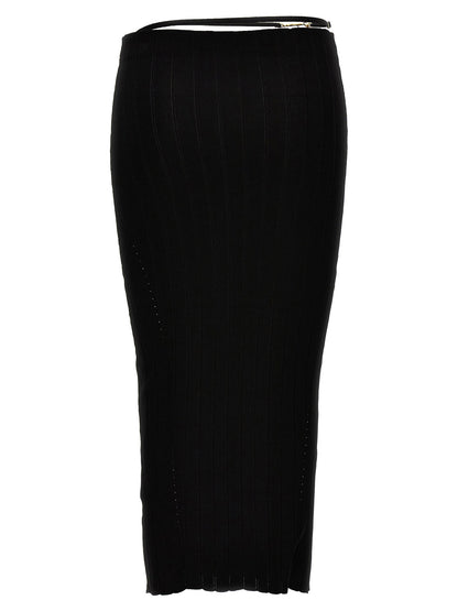 Jacquemus La Jupe Pralù Skirt Black