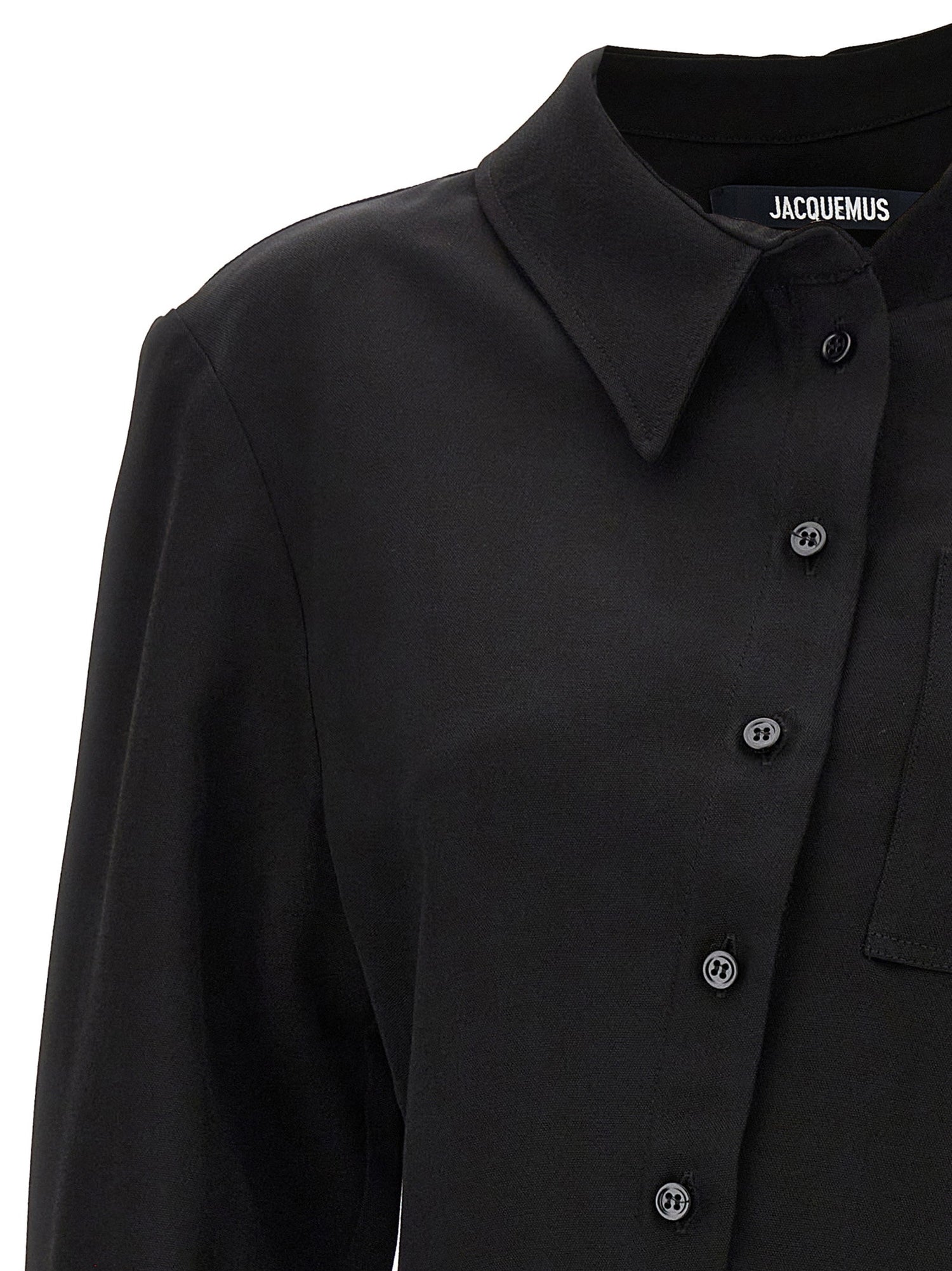 Jacquemus La Chemise Pablo Shirt Black  