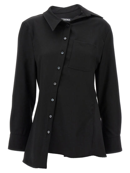 Jacquemus La Chemise Pablo Shirt Black