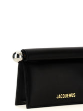 Jacquemus La Petite Pochette Rond Carré Clutch Black