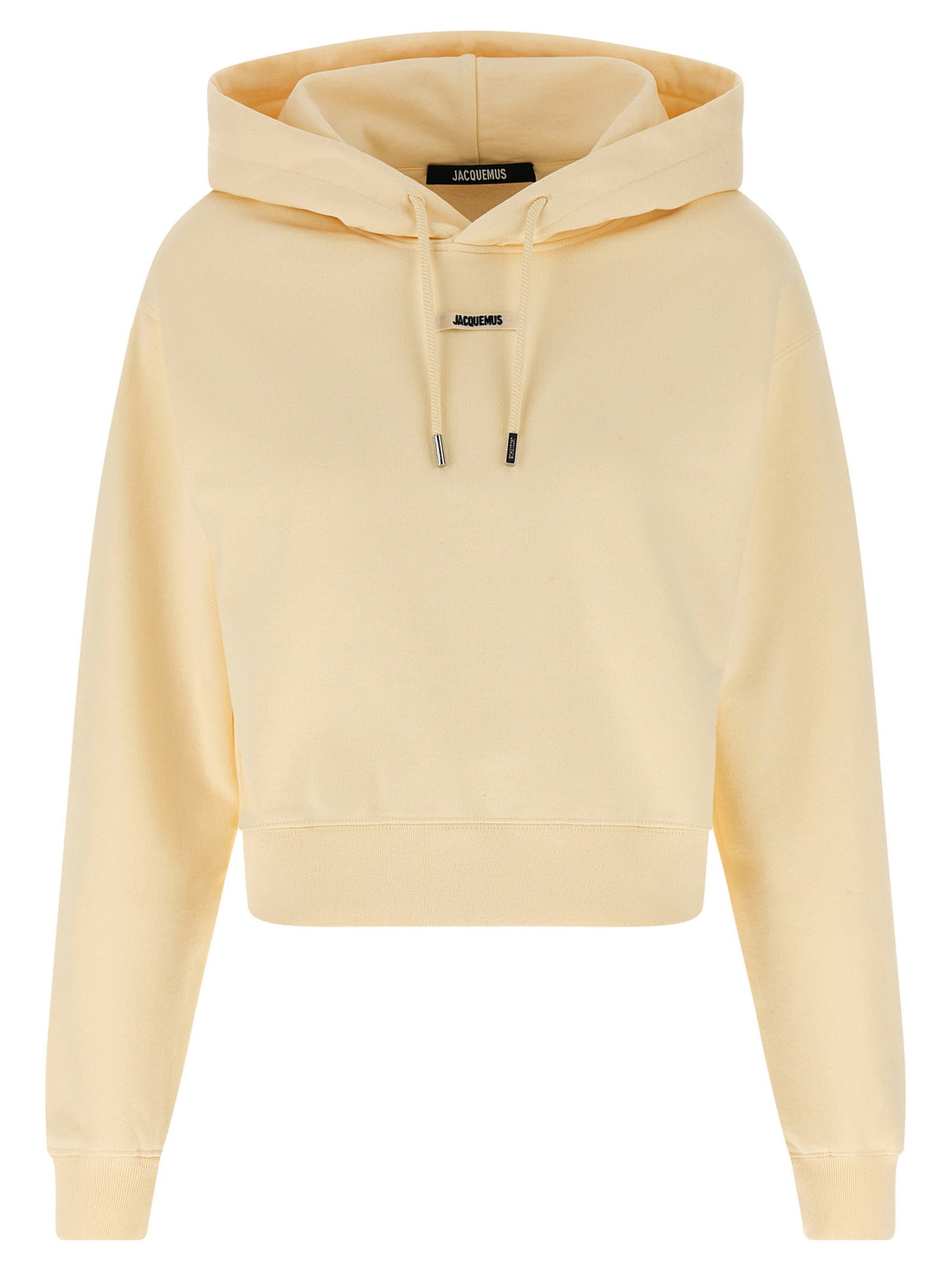 Jacquemus Le Hoodie Gros-grain Hoodie Beige