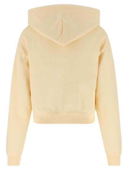 Jacquemus Le Hoodie Gros-grain Hoodie Beige
