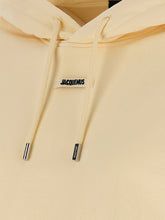 Jacquemus Le Hoodie Gros-grain Hoodie Beige