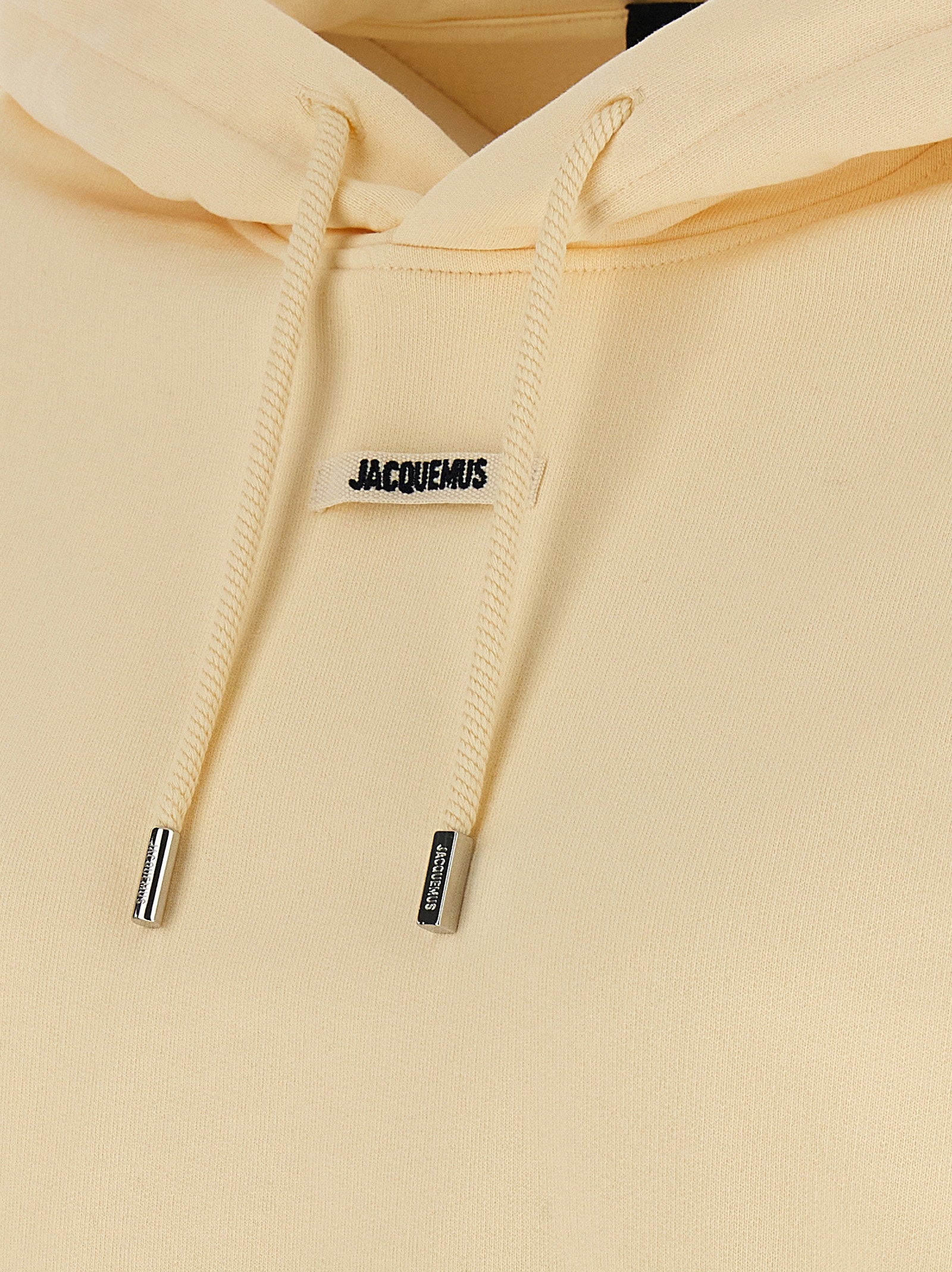 Jacquemus Le Hoodie Gros-grain Hoodie Beige