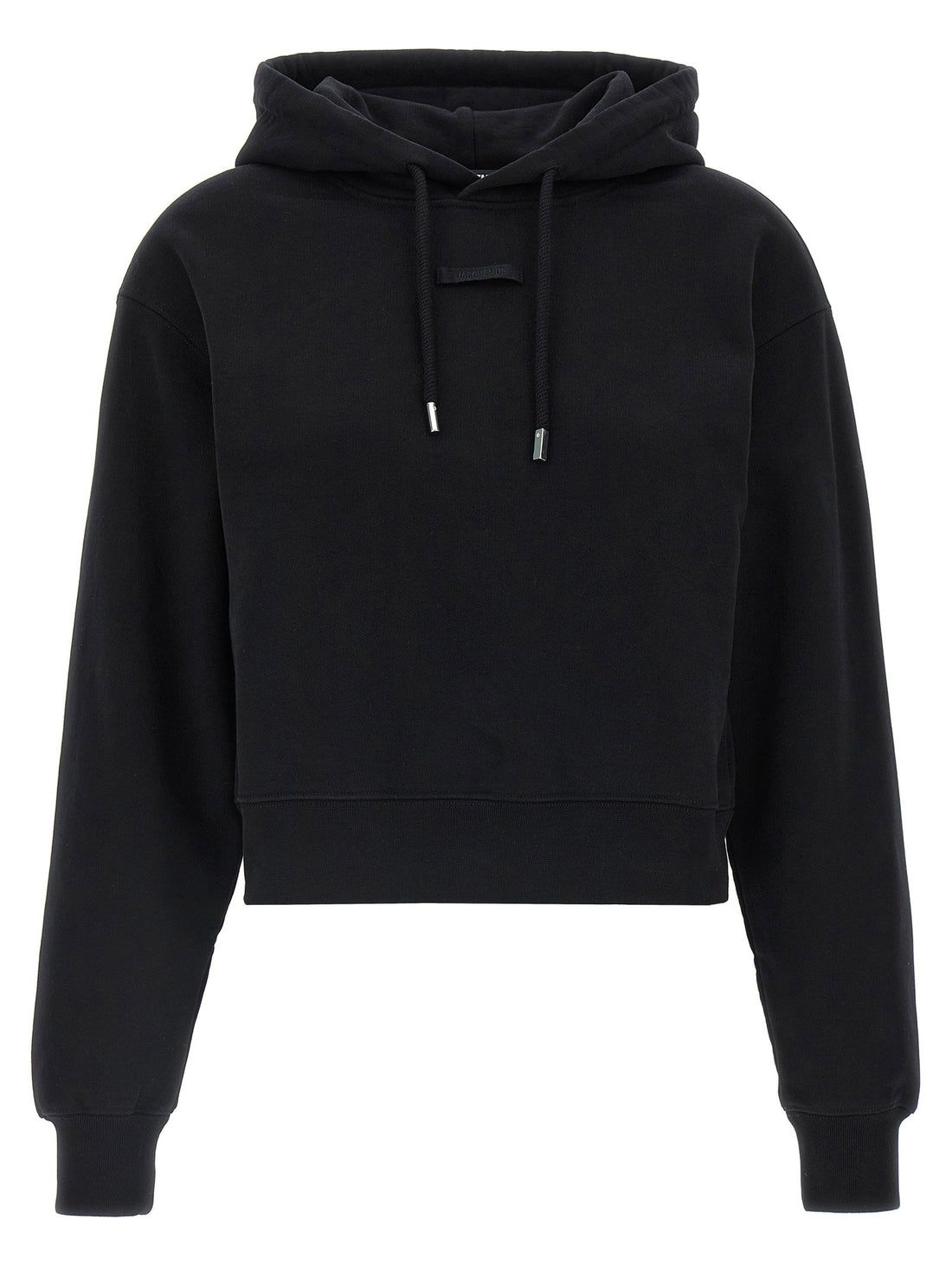 Jacquemus Le Hoodie Gros-grain Hoodie Black