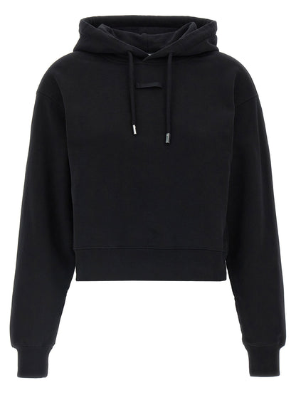 Jacquemus Le Hoodie Gros-grain Hoodie Black