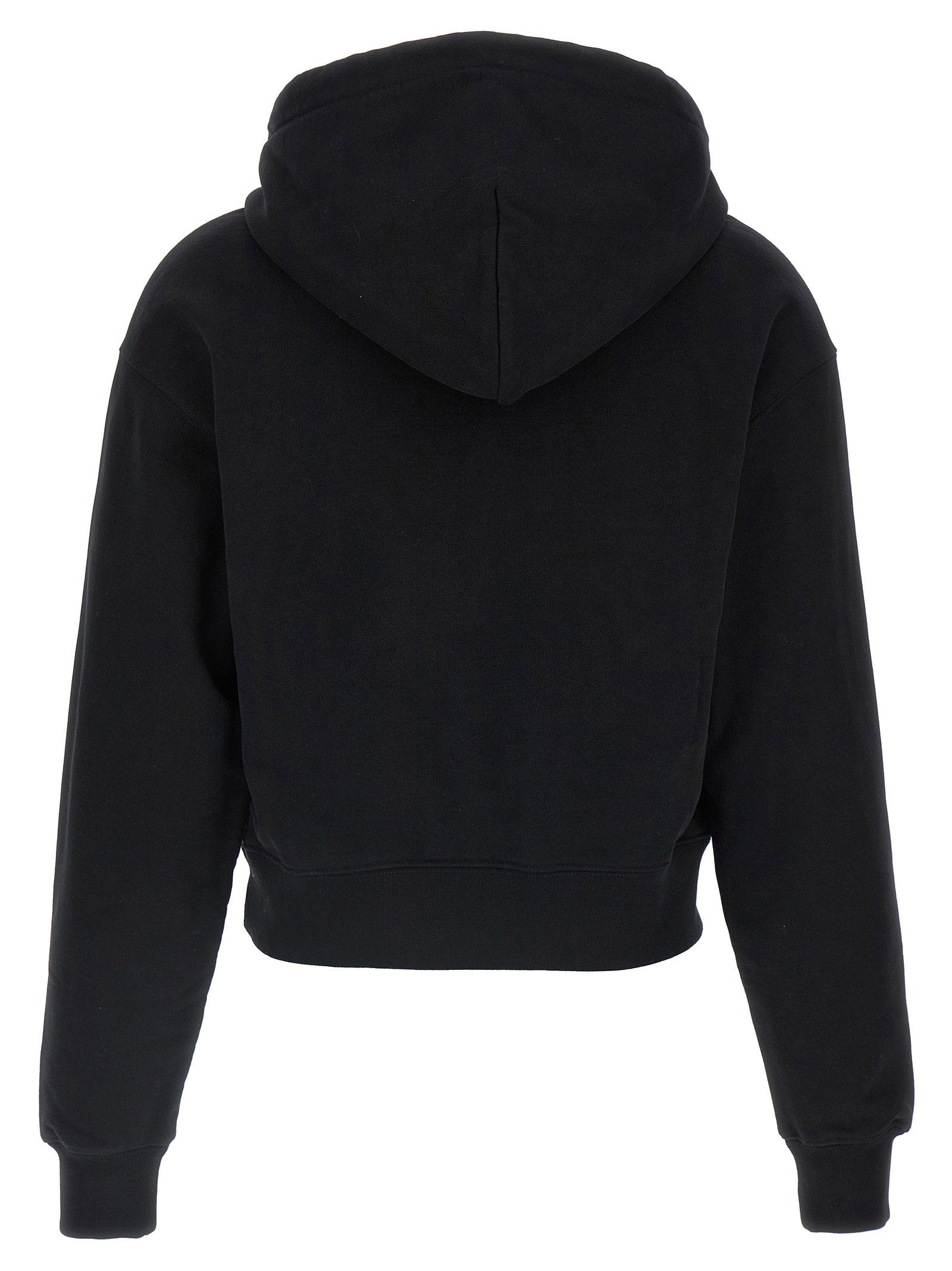 Jacquemus Le Hoodie Gros-grain Hoodie Black