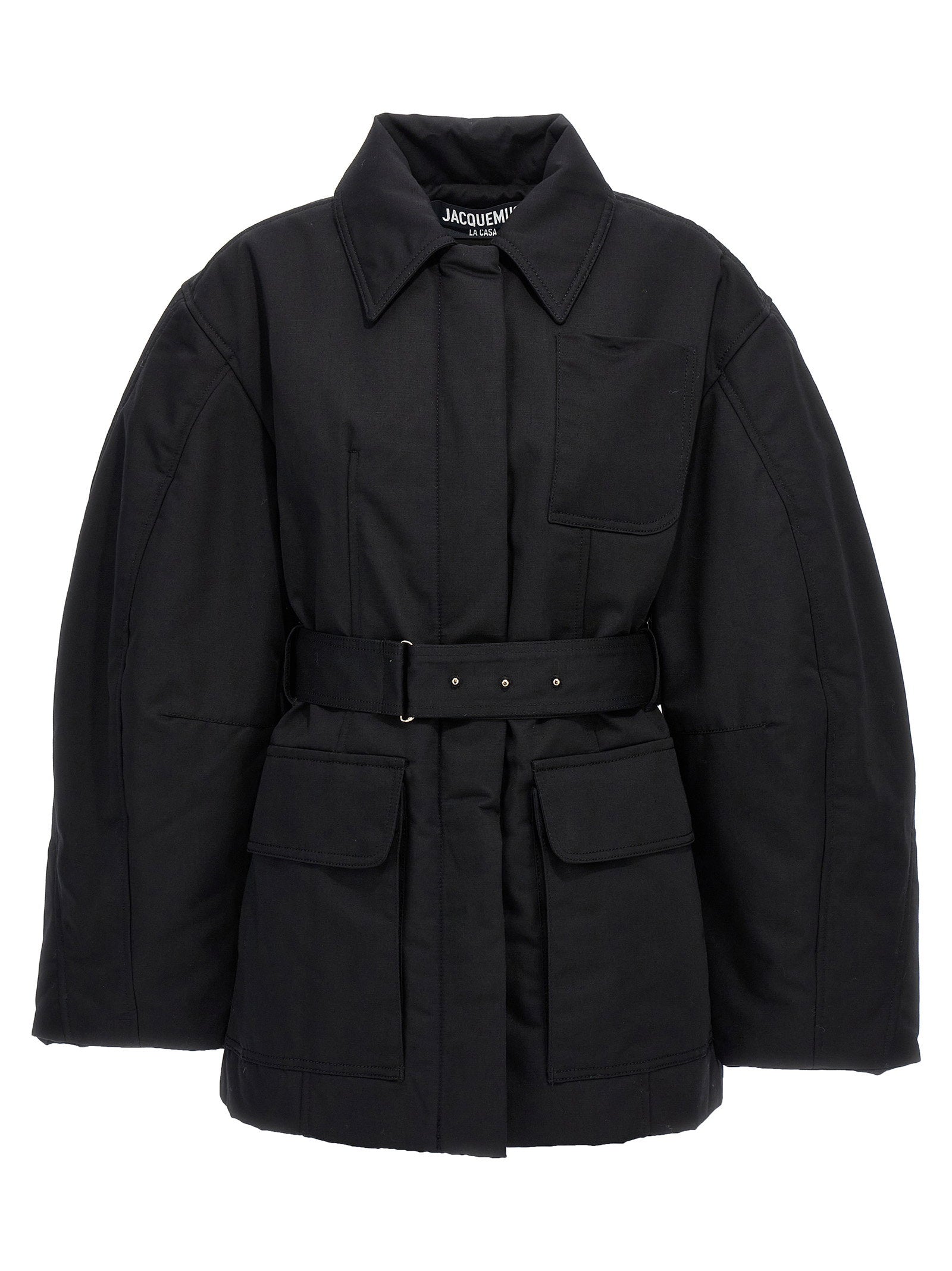Jacquemus Le Blouson Bari Jacket Black  