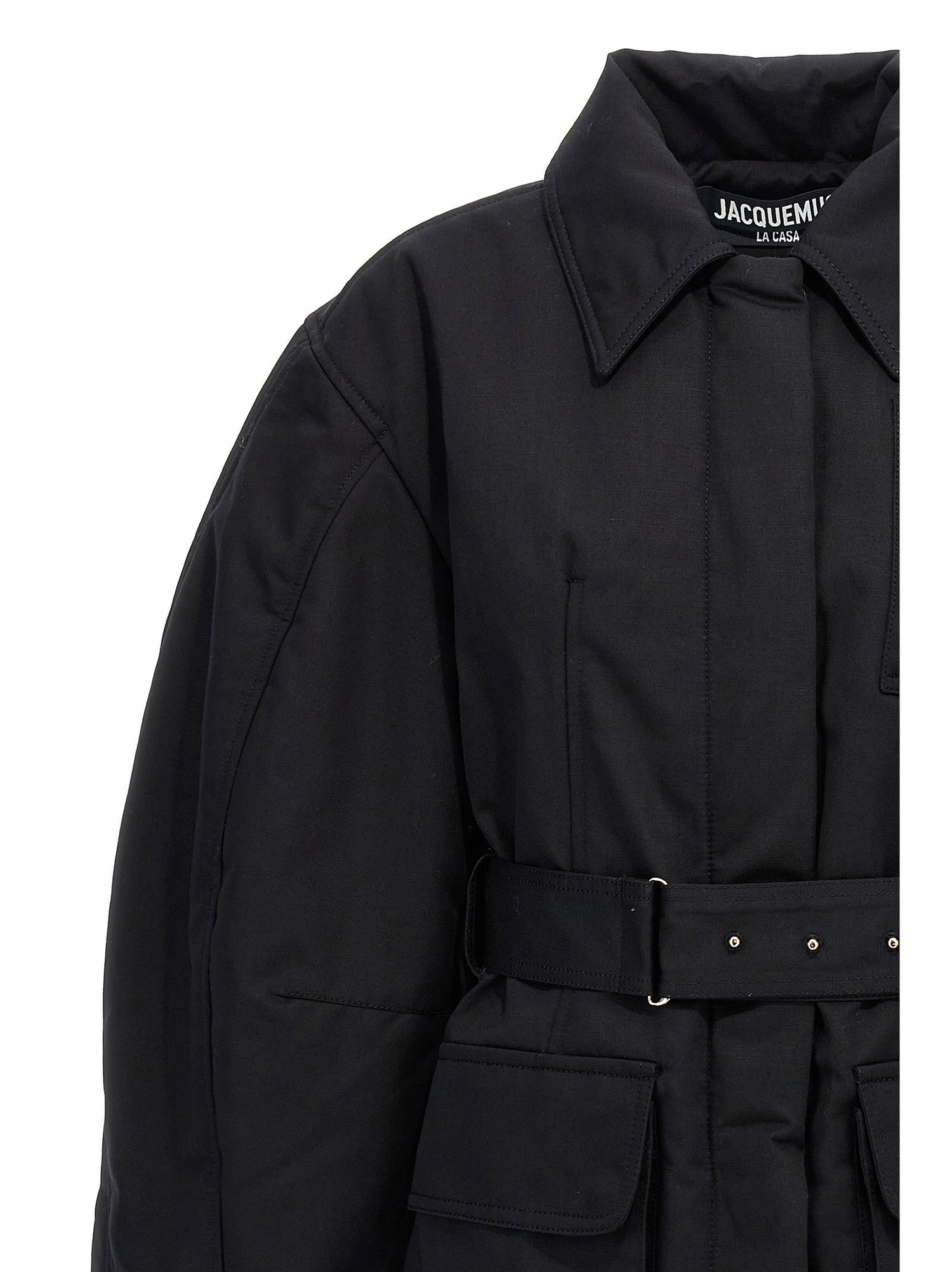 Jacquemus Le Blouson Bari Jacket Black  