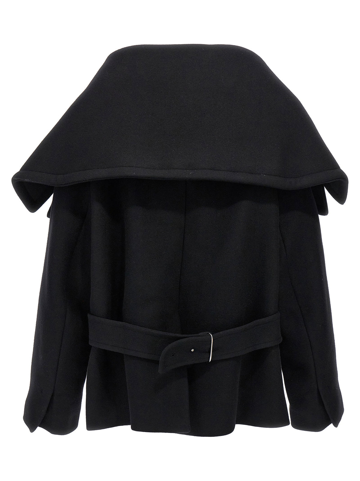 Jacquemus Le Caban Caruso Coat Black  