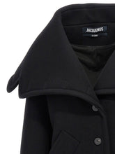 Jacquemus Le Caban Caruso Coat Black  