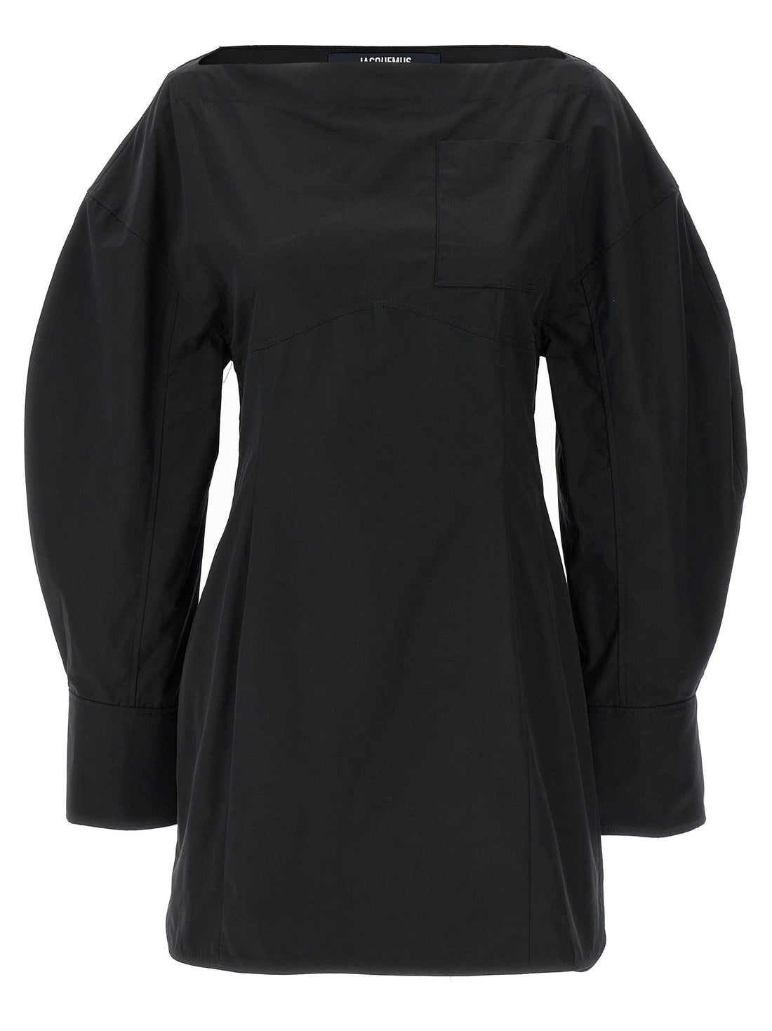 Jacquemus La Robe Chemise Casaco Dress Black