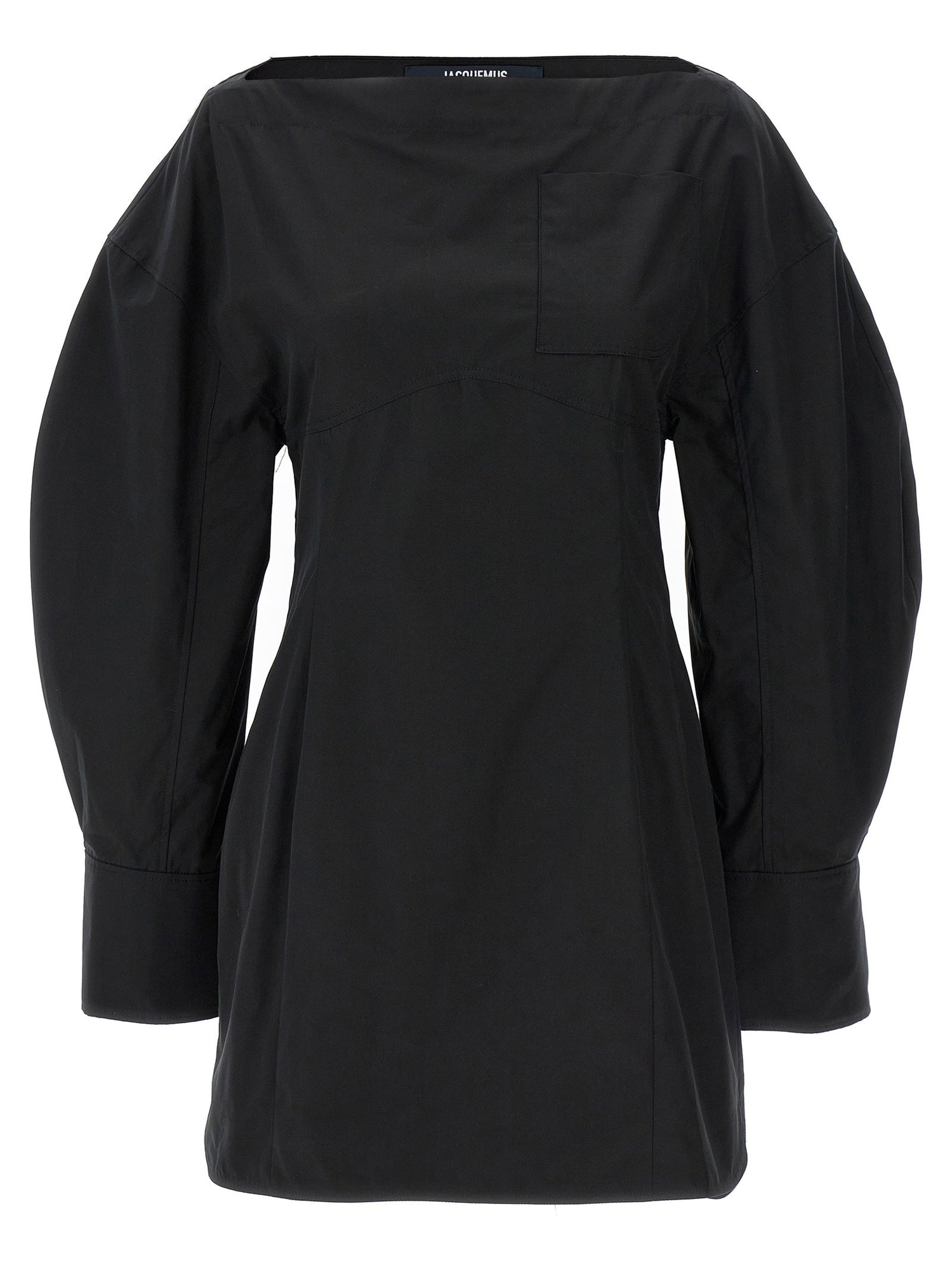 Jacquemus La Robe Chemise Casaco Dress Black