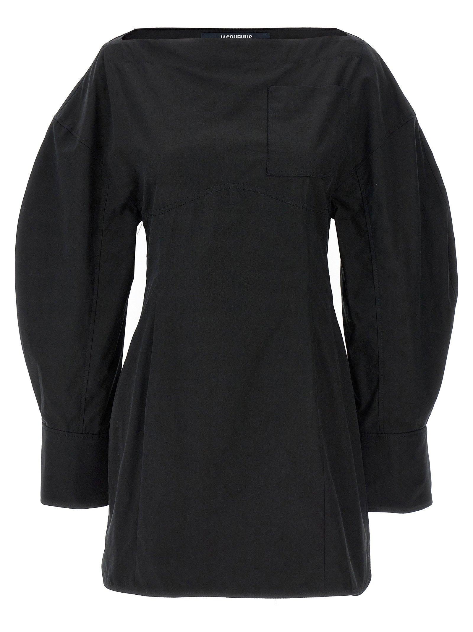 Jacquemus La Robe Chemise Casaco Dress Black