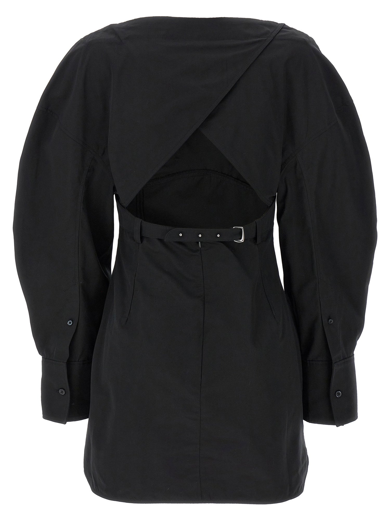 Jacquemus La Robe Chemise Casaco Dress Black