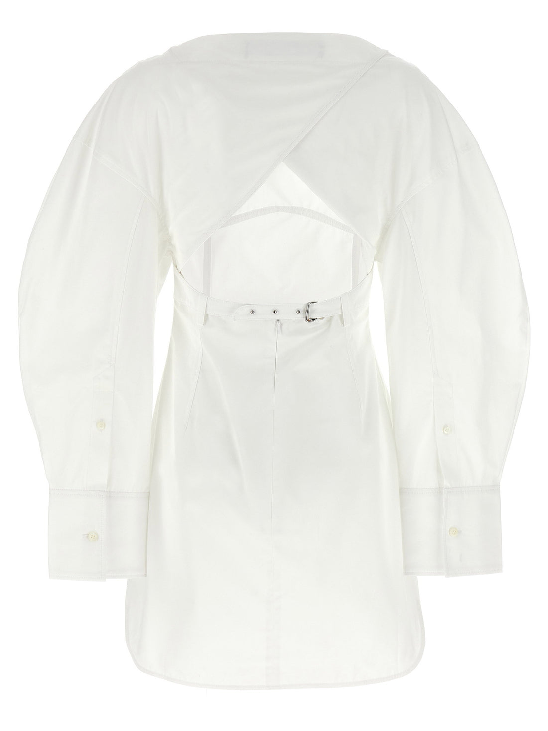 Jacquemus La Robe Chemise Casaco Dress White