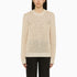Isabel Marant Recycled Crew-Neck Sweater Ecru multicolor