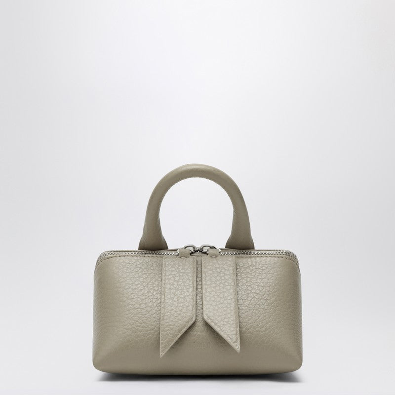 The Attico Sand Mini Friday Grained Leather Bag Lichen