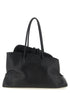 The Attico La Passeggiata Medium Shoulder Bag Black