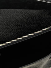 The Attico La Passeggiata Medium Shoulder Bag Black
