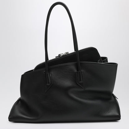 The Attico La Passeggiata Medium Shoulder Bag Black