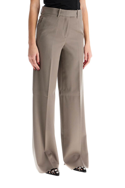 Woolen cigarette pants