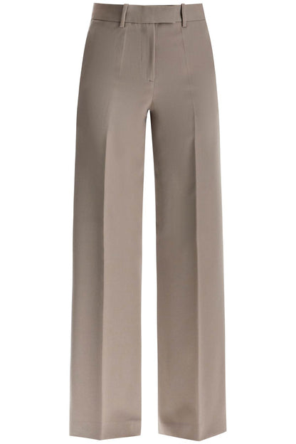 Pantalon cigarette en laine