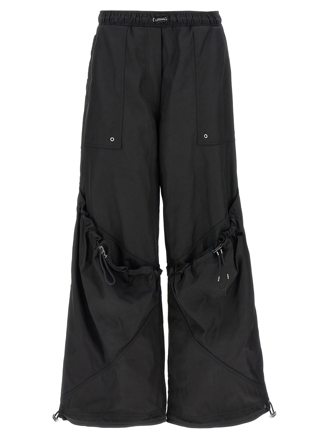 The Attico Oversized Pants Black