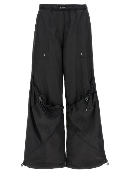 The Attico Oversized Pants Black
