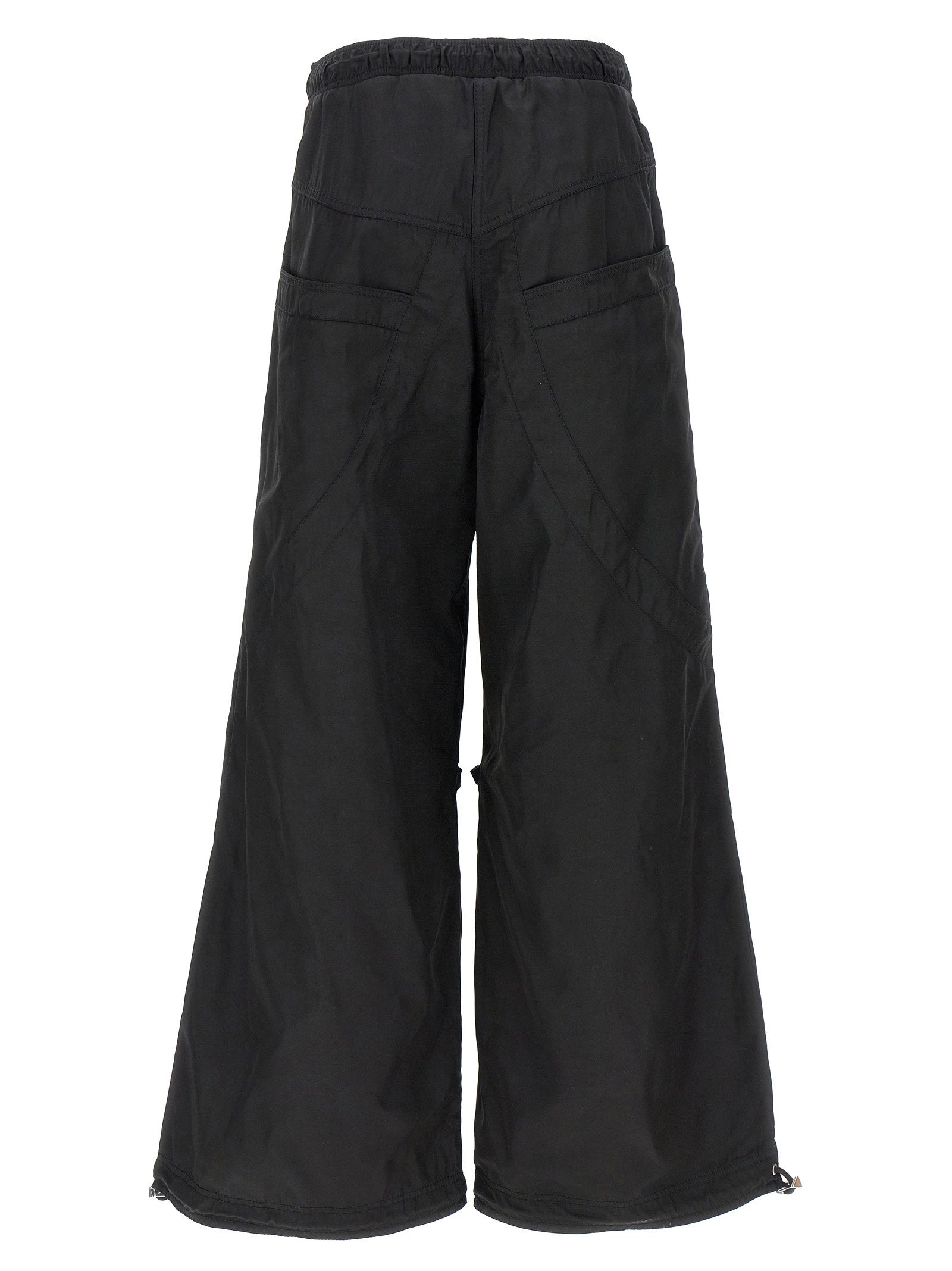 The Attico Oversized Pants Black