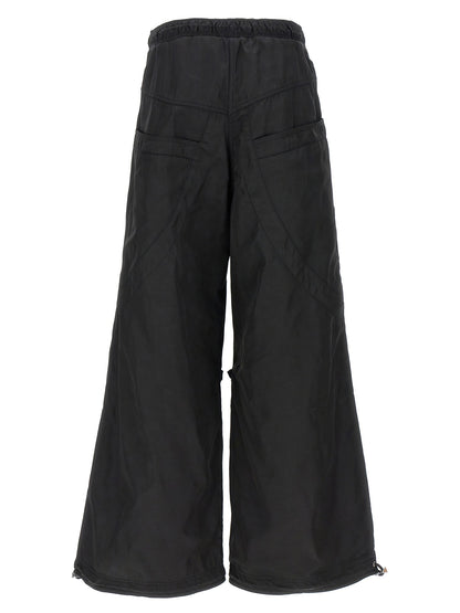 The Attico Oversized Pants Black