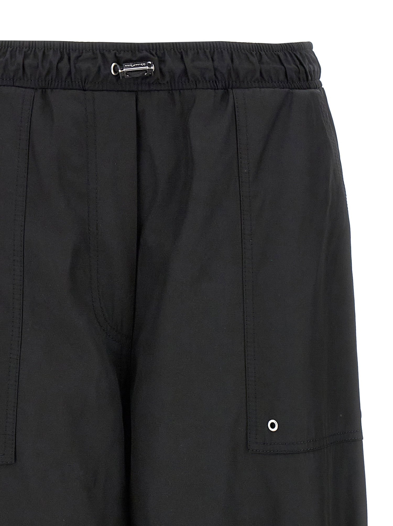 The Attico Oversized Pants Black