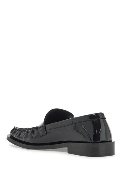 The Attico charles patent leather loafers