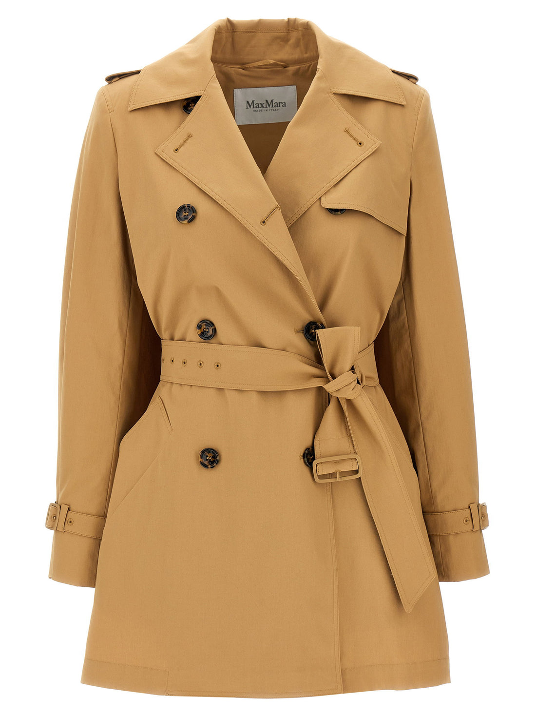 Max Mara Landa Raincoat Brown